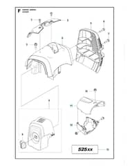 Husqvarna 325HE4 - Cover