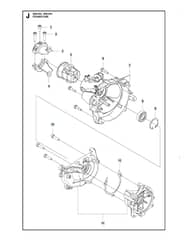 Husqvarna 325HE4 - Crankcase