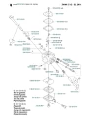 Husqvarna 325HE4X-SERIES - Carburetor Details