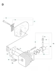 Husqvarna 325HS99X-SERIES - Muffler