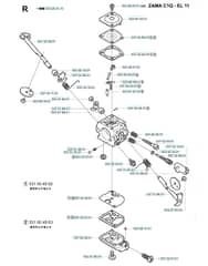 Husqvarna 325 Tx - Carburetor Details