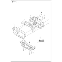 Husqvarna 325iRJ​ - 970567001 - Housing