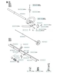 Husqvarna 325rxt - Shaft & Handle 2