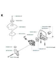 Husqvarna 326 Cx - Carburetor & Air Filter