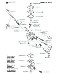 Husqvarna 326 Cx - Carburetor Details