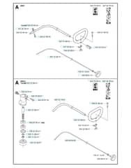 Husqvarna 326 Cx - Shaft & Handle