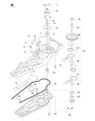 Husqvarna 326HD75X-SERIES - Gear Housing