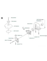 Husqvarna 326HDA55X-SERIES - Carburetor & Air Filter