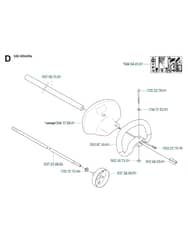 Husqvarna 326HDA55X-SERIES - Handle & Controls