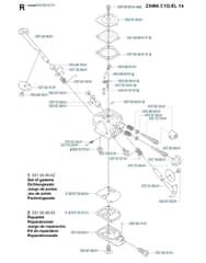 Husqvarna 326HE3X-SERIES - Carburetor Details