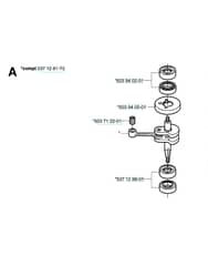 Husqvarna 326HS75X-SERIES - Crankshaft
