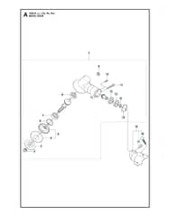 Husqvarna 326RJX - 2009-Current - Bevel Gear