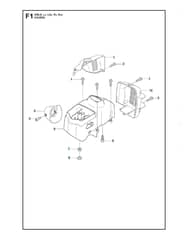Husqvarna 326RJX - 2009-Current - Cover