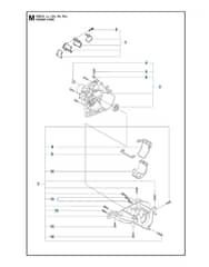 Husqvarna 326RJX - 2009-Current - Crankcase