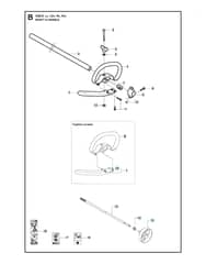 Husqvarna 326RJX - 2009-Current - Shaft & Handle