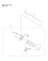 Husqvarna 327HE3X-SERIES - Handle 2