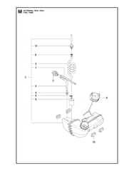 Husqvarna 327HE4X-SERIESFROM20150100001-CURRENT - Fuel Tank