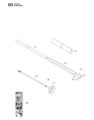 Husqvarna 327HE4X-SERIESFROM20150100001-CURRENT - Handle