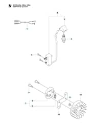 Husqvarna 327HE4X-SERIESFROM20150100001-CURRENT - Ignition System & Clutch