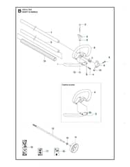 Husqvarna 327rjx - Shaft & Handle