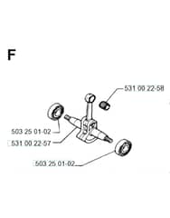 Husqvarna 32 Bl - Crankshaft