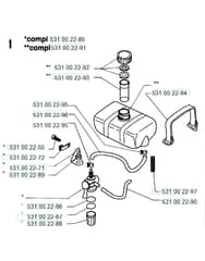 Husqvarna 32 Bt - Fuel Tank