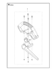 Husqvarna 331Rb - Handle
