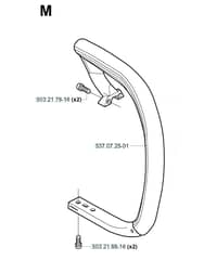 Husqvarna 333 - Handle