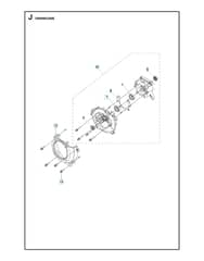 Husqvarna 333Rb Mark Ii - Crankcase