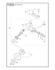 Husqvarna 333RJ - Bevel Gear