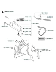 Husqvarna 334T - 2006-Current - Chain Brake & Clutch Cover