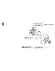 Husqvarna 334T - 2006-Current - Clutch