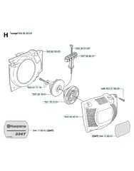Husqvarna 334T - 2006-Current - Starter