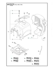 Husqvarna 335rx - Cover