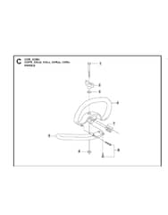 Husqvarna 335rx - Handle