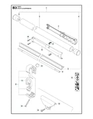 Husqvarna 335rx - Shaft & Suspension