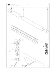 Husqvarna 335FR - Shaft & Suspension