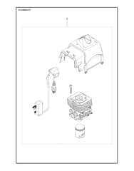 Husqvarna 335RJx - Cylinder Kit
