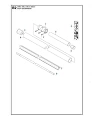 Husqvarna 335RJx - Shaft & Suspension