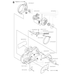 Husqvarna 340 - 2007-Current - Clutch & Oil Pump