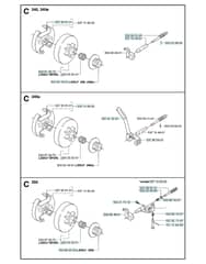Husqvarna 340E - 2006-Current - Clutch & Oil Pump