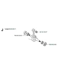 Husqvarna 340E - 2006-Current - Crankshaft