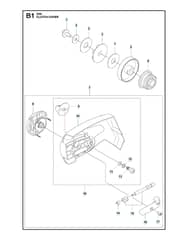 Husqvarna 340I - Clutch Cover