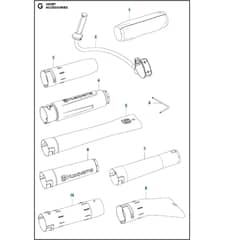 Husqvarna 340iBT - Accessories
