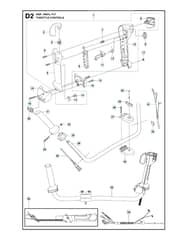 Husqvarna 343F - 2011-Current - Throttle Controls