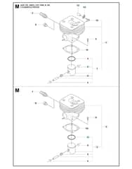 Husqvarna 343FRM - Cylinder Piston