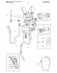 Husqvarna 343FRM - Harness