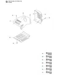 Husqvarna 345R - Cover