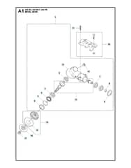 Husqvarna 345FR - Bevel Gear