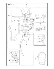Husqvarna 345FR - Harness